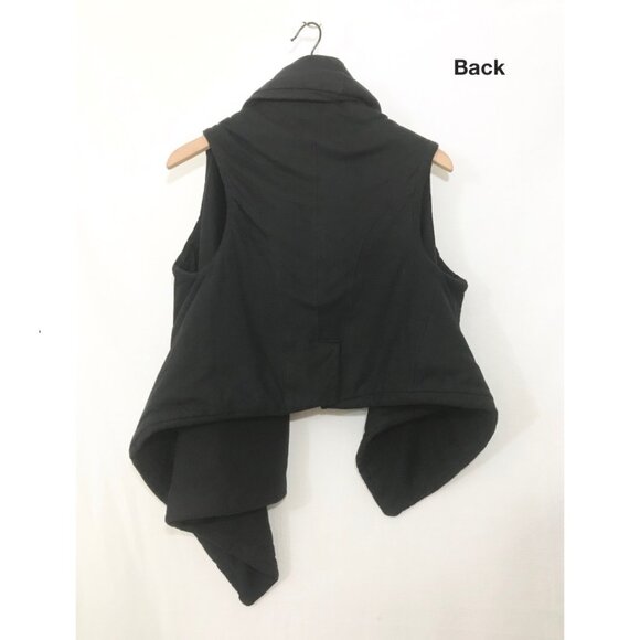 Ann Demeulemeester Waistcoat with Asymmetric Drape - Size 36 - NWOT - Picture 4 of 7